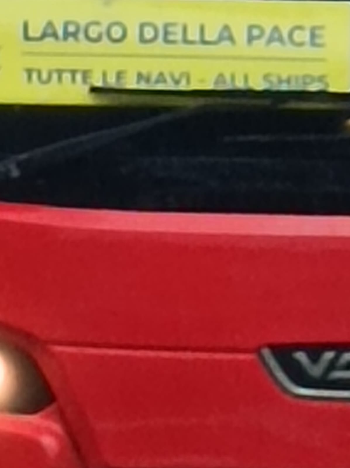 autobus gratuito che porta dalla nave al terminal